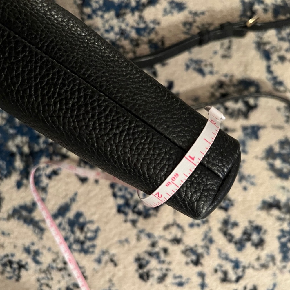 Black Leather Kate Spade Cross Body Purse - Picture 9 of 9